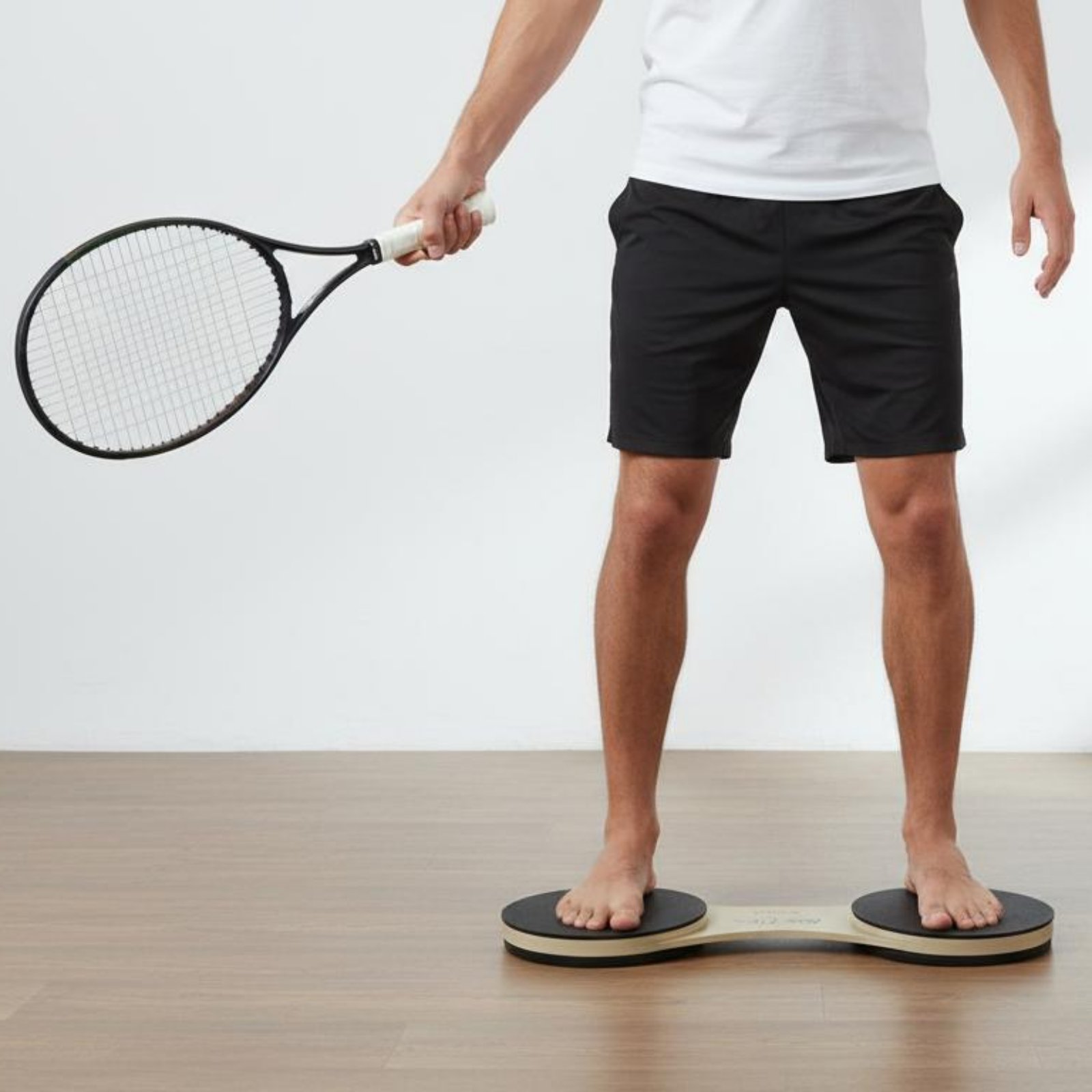 Balance Board Fitness - Racket Sport Swing Training Board Effortless