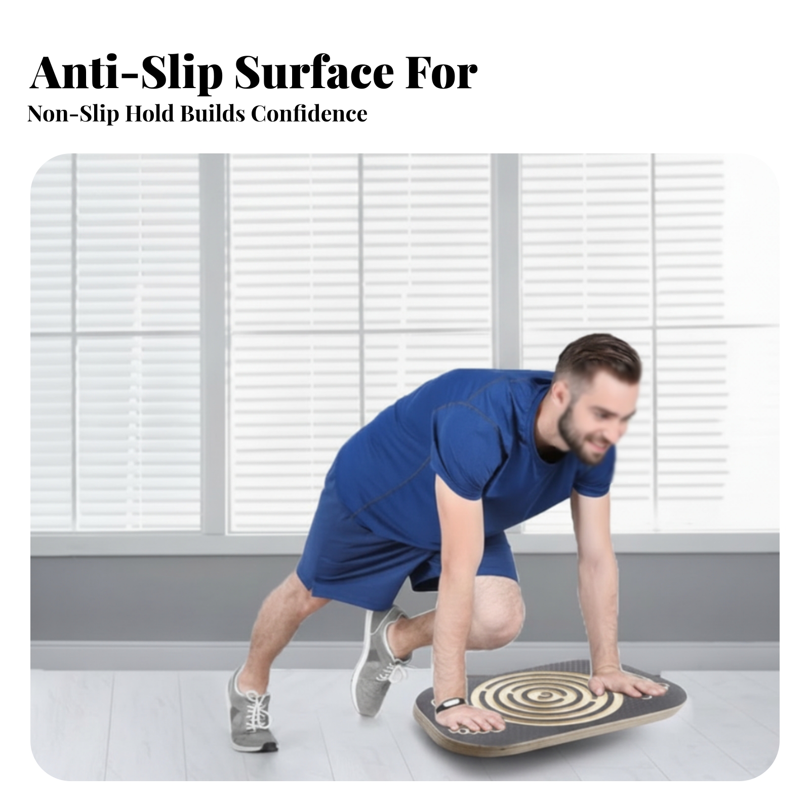 Non-Slip Surface Maze Balance  - огляд і ціна Balance Board Fitness