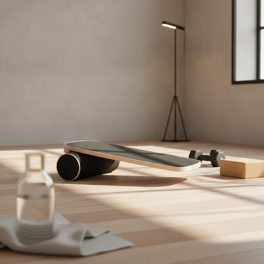 Wooden Balance Board Textured  - огляд і ціна Balance Board Fitness
