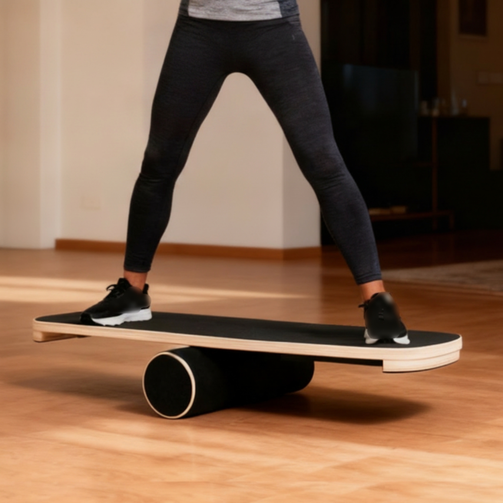 Wooden Balance Board Textured  - огляд і ціна Balance Board Fitness