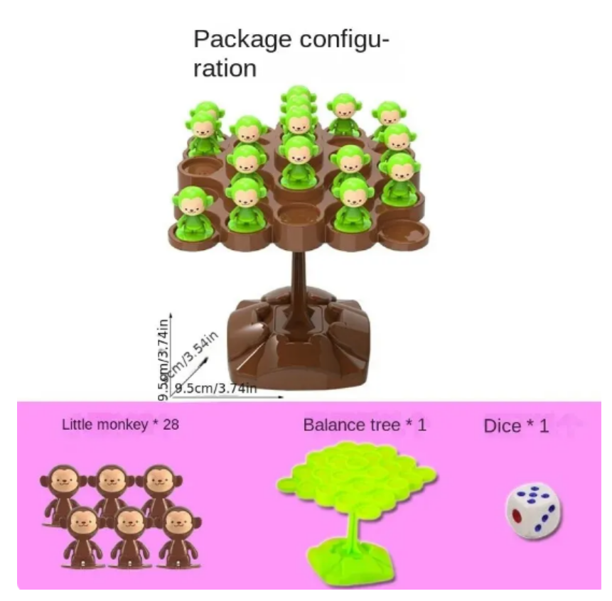 Monkey Balance Tree Focus Bala - огляд і ціна Balance Board Fitness