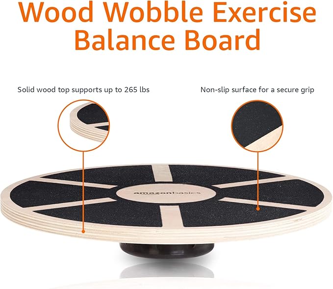 Wooden Wobble Balance Training - огляд і ціна Balance Board Fitness